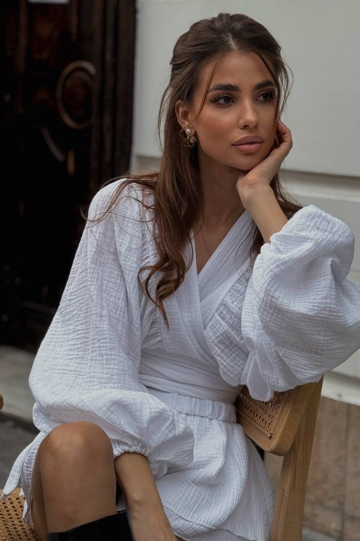 Летний муслиновый костюм двойка LOU-1413A800