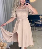 Платье с резинкой на груди IMMA-218A570