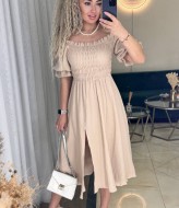 Платье с резинкой на груди IMMA-218A570