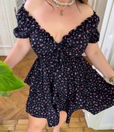 Великолепное платье с воланами YM-7182.1A20