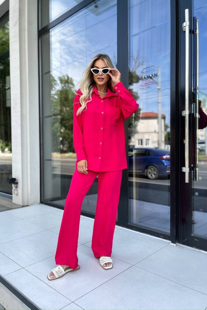 Комплект 4-ка рубашка, топ, брюки, шорты ZIF-1400A690