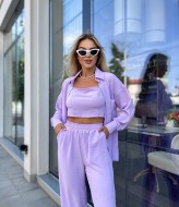 Комплект 4-ка рубашка, топ, брюки, шорты ZIF-1400A690