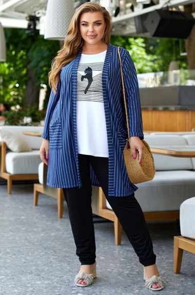 Костюм тройка женский брючный NU-1384A600