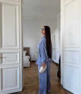 Роскошный шелковый костюм UNO-111A1500
