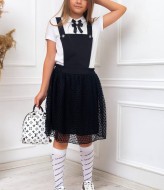 Школьный сарафан на бретельках LZ-L712A300