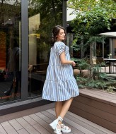 Платье в полоску тренд DG-p15345A250