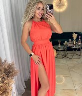 Платье на бретельках длинное EST-5642A550