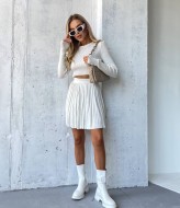 Костюм с юбкой плиссе NJ-MV-2708A1400