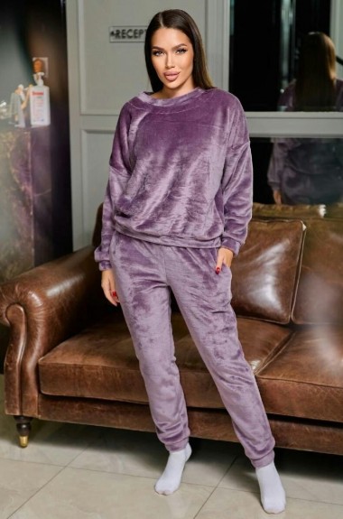 Плюшевая женская пижама DG-d41687A600