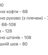 Комбинированный костюм из двойного флиса SOLO-291A1700