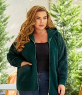 Кофта женская из альпаки с капюшоном MAX-945A1250