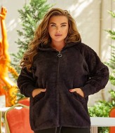 Кофта женская из альпаки с капюшоном MAX-945A1250