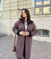 Пальто женское барашек DOL-324A900