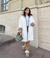 Пальто женское барашек DOL-324A900