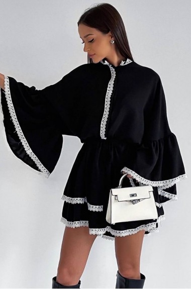 Платье воланами  NK-9007A570