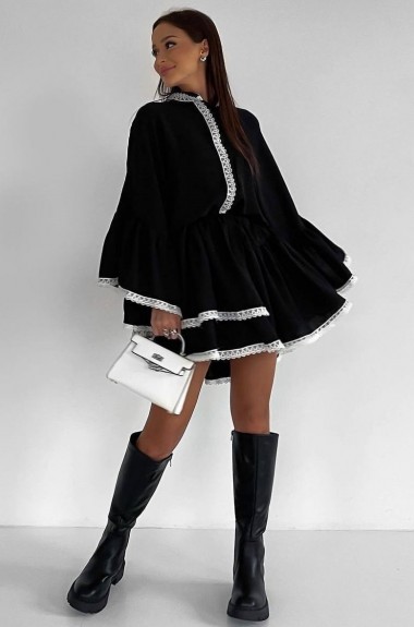 Платье воланами  NK-9007A570