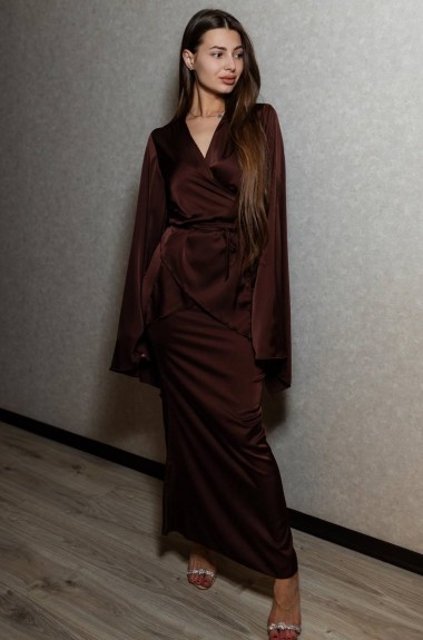 Костюм двойка рубашка и юбка NK-9171A550