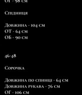 Костюм двойка рубашка и юбка NK-9171A550