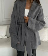 Кардиган с поясом ANN-537A520