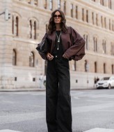 Бомбер замшевый женский EST-5926A830