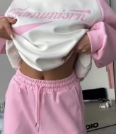 Спортивный костюм розовый DES-2315A980