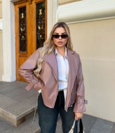 Кожаная куртка косуха ET-615A900