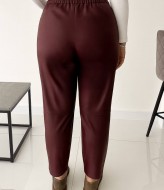 Брюки кожзам женские   INS-462A650