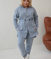 Костюм трехнитка на флисе женский  ACHK-1979A700