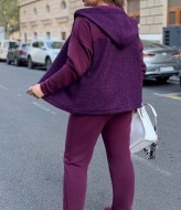 Теплый костюм на флисе женский AD-054A550