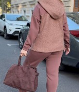 Теплый костюм на флисе женский AD-054A550