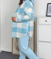 Спортивный костюм с рубашкой в клетку AD-052.053A900