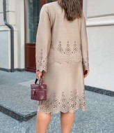 Женский костюм с юбкой миди AD-7848.1A340