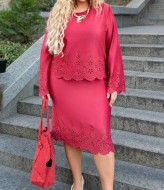 Женский костюм с юбкой миди AD-7848.1A340