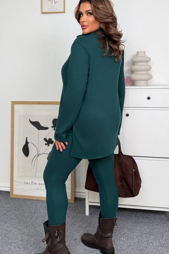 Теплый костюм кофта и лосины AD-057A550
