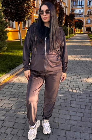 Спортивный велюровый костюм OLI-1451A850