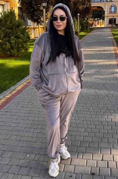 Спортивный велюровый костюм OLI-1451A850