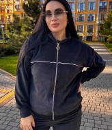 Велюровый костюм на флисе OLI-1452A950