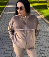 Велюровый костюм на флисе OLI-1452A950