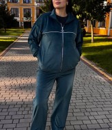 Теплий велюровий костюм OLI-1452A950