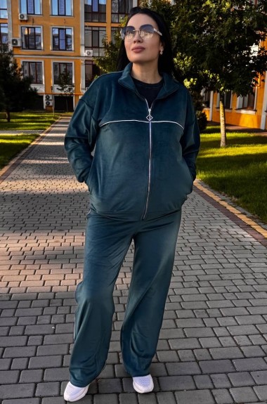 Велюровый костюм на флисе OLI-1452A950