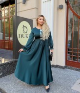 Платье шелковое длинное  BEL-4475A22