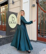 Платье шелковое длинное  BEL-4475A22