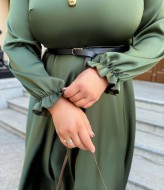 Платье шелковое длинное  BEL-4475A22