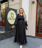 Платье шелковое длинное  BEL-4475A22