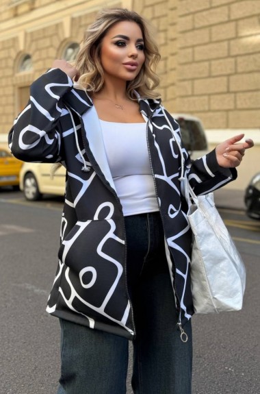 Ветровка удлиненная женская VL-1111A700 Ветровка удлиненная женская VL-1111A700