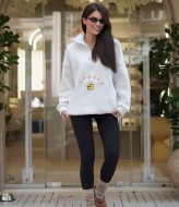 Жіночий світшот з вишивкою MOK-9190A750 Жіночий світшот з вишивкою MOK-9190A750