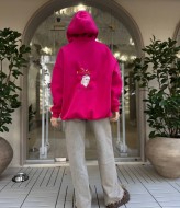 Женский худи  MOK-639A800 Женский худи  MOK-639A800