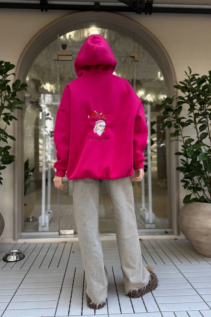 Женский худи  MOK-639A800 Женский худи  MOK-639A800