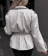 Вовняне напівпальто LOU-1540A1100