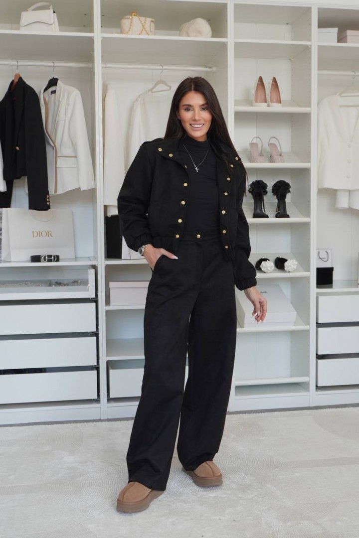 Костюм штаны та бомбер на підкладці LOU-1547A990 Костюм штаны та бомбер на підкладці LOU-1547A990